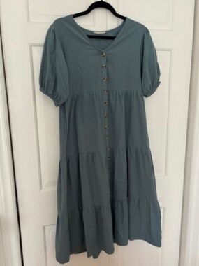 Little Cottonwood Tiered Midi Dress